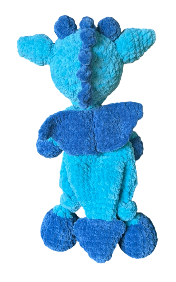 Baby Blue Dragon Snuggler - Image 2