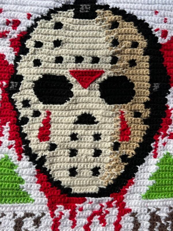 "Welcome Campers" - 'Friday the 13th' Tapestry - Image 2
