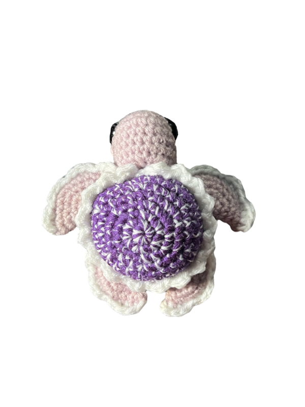 Purple Sea Turtle — Crochet - Image 2